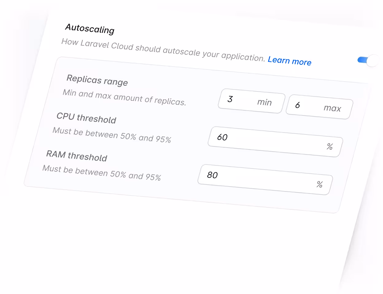 Autoscaling illustration